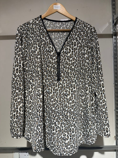 Paris France Ladies One Size Jewelled Zip Top  PF9380 Various