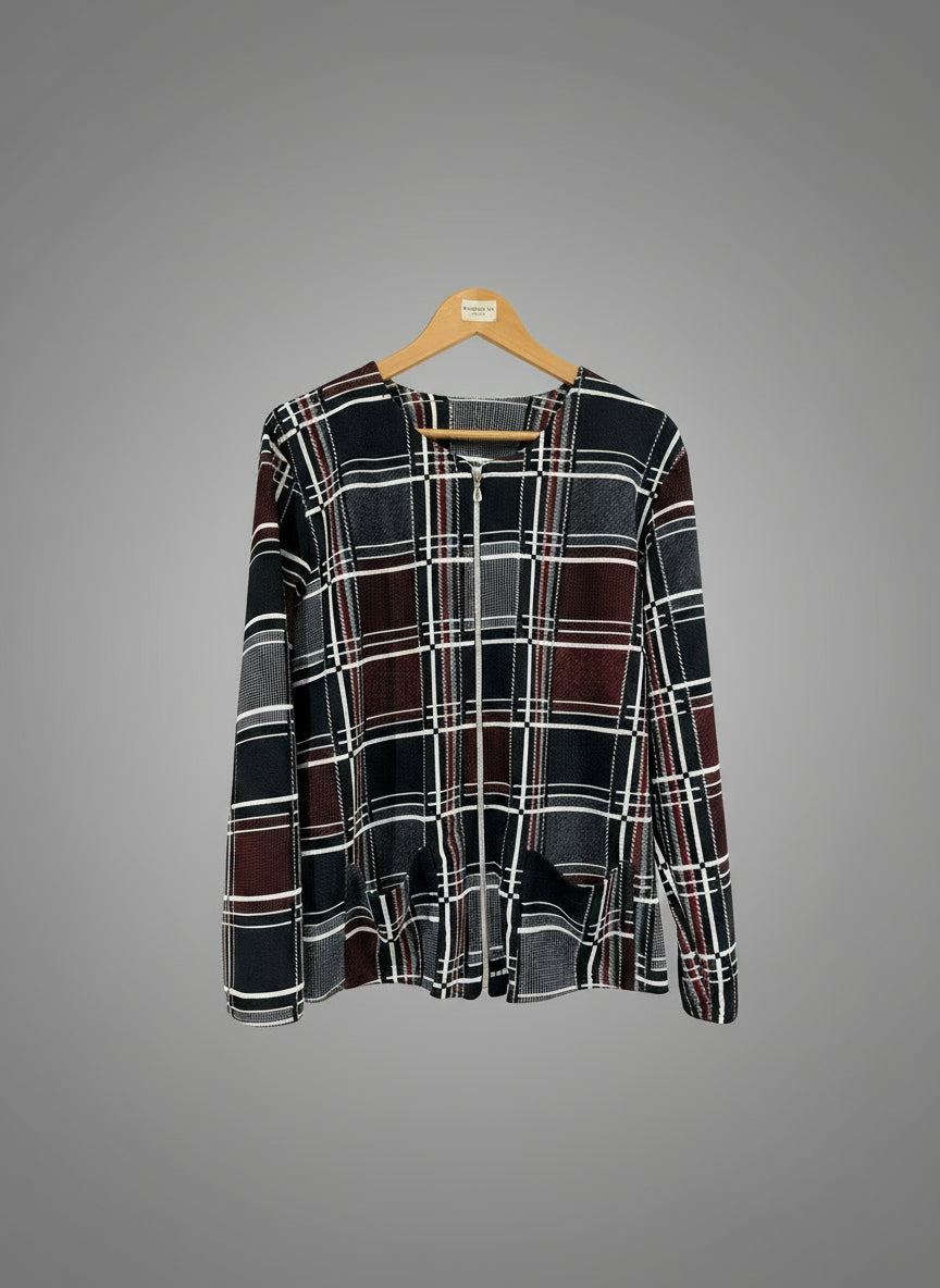 ladies  zip top