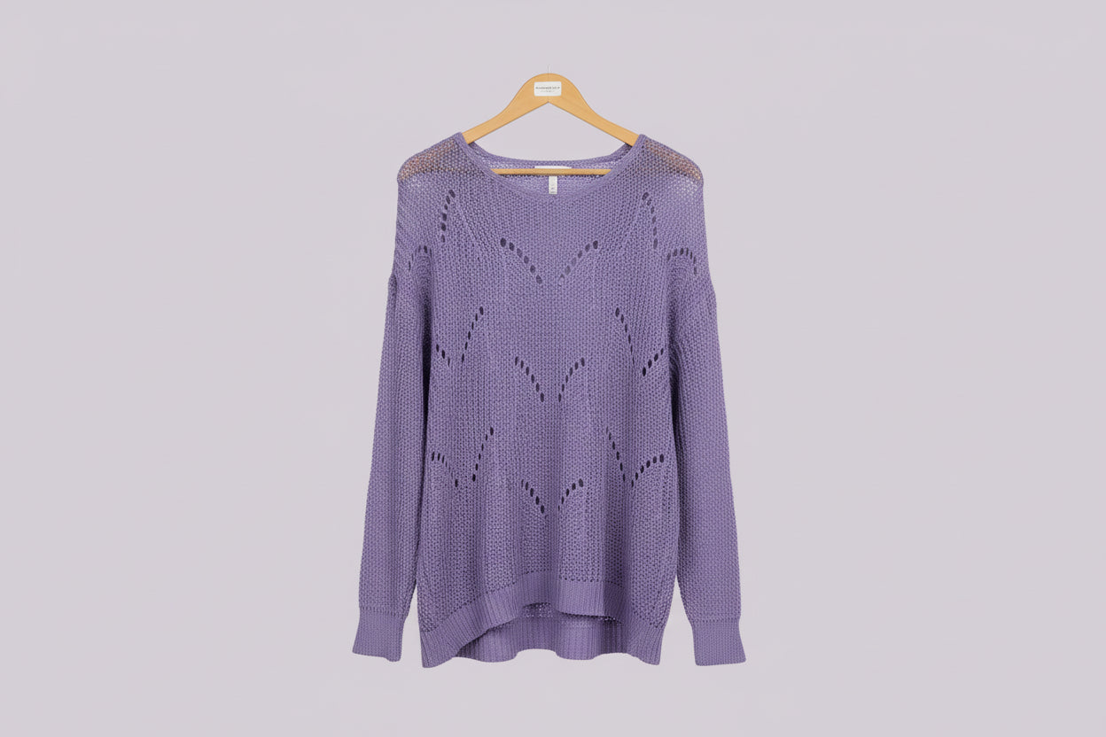 lilac ladies one size jumper
