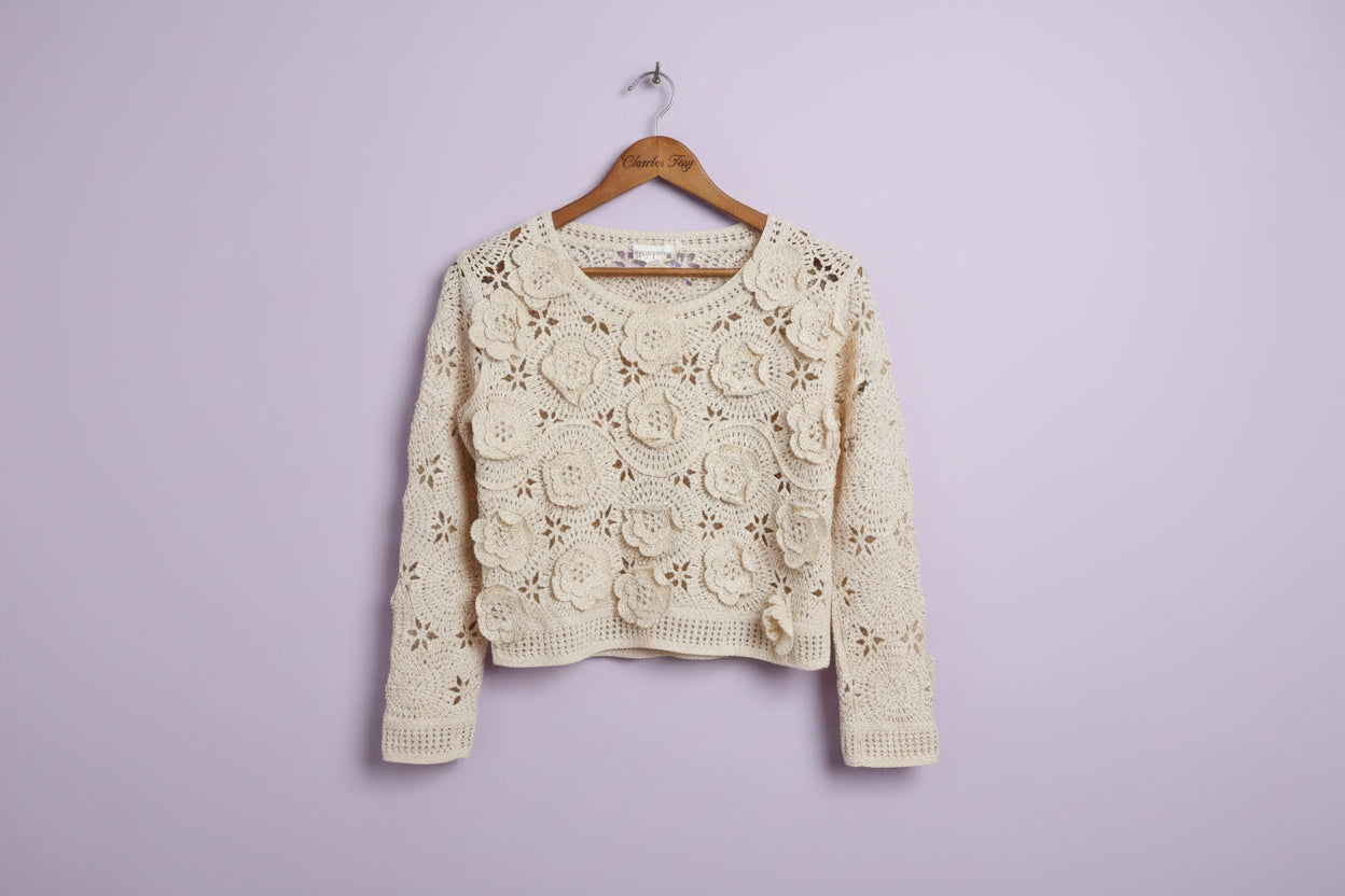 ladies  one  size crochet  top