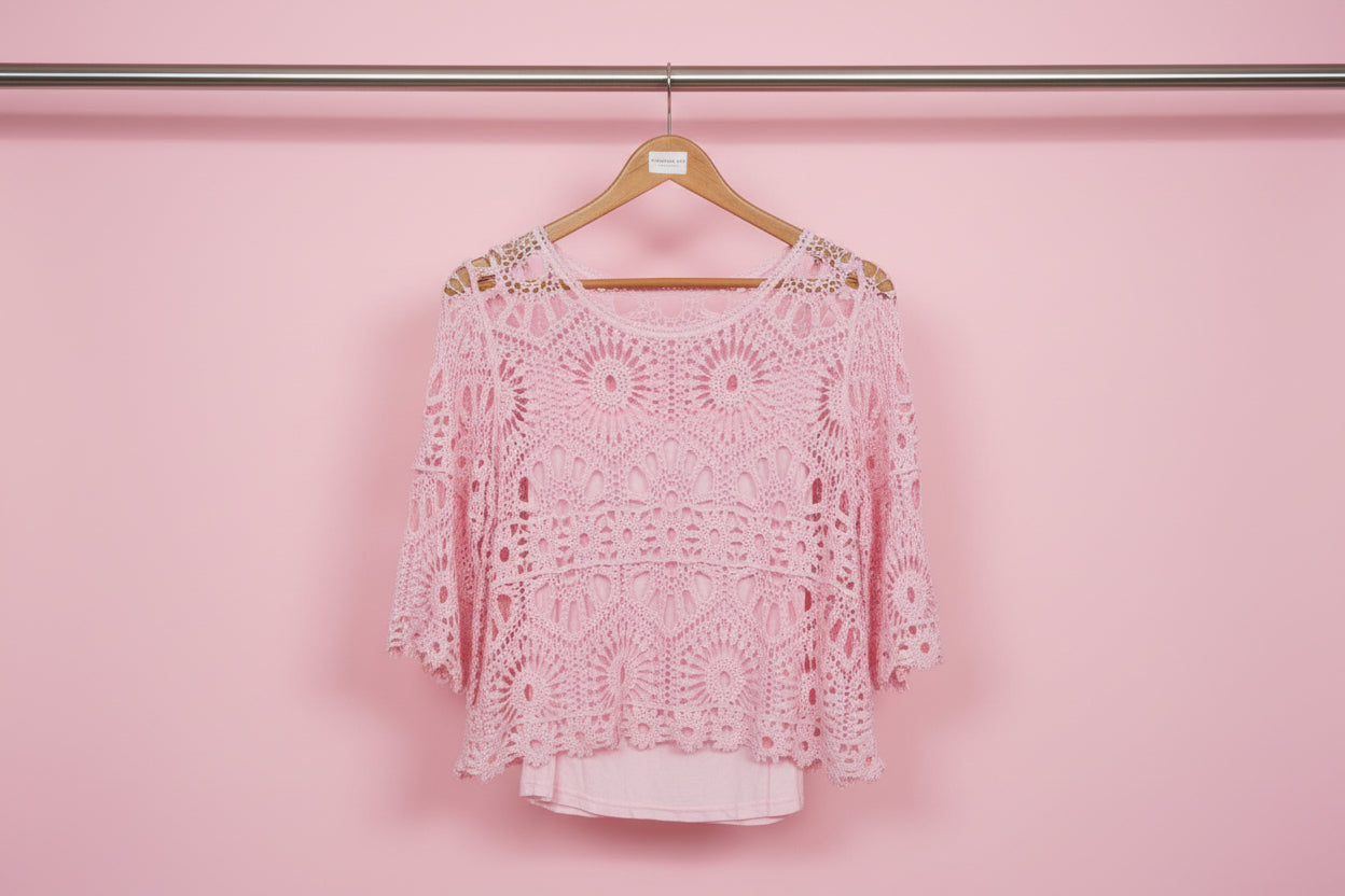 one size crochet top