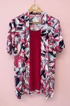 ladies  mock twin set