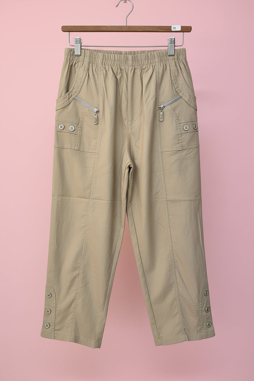 ladies  3/4  trousers