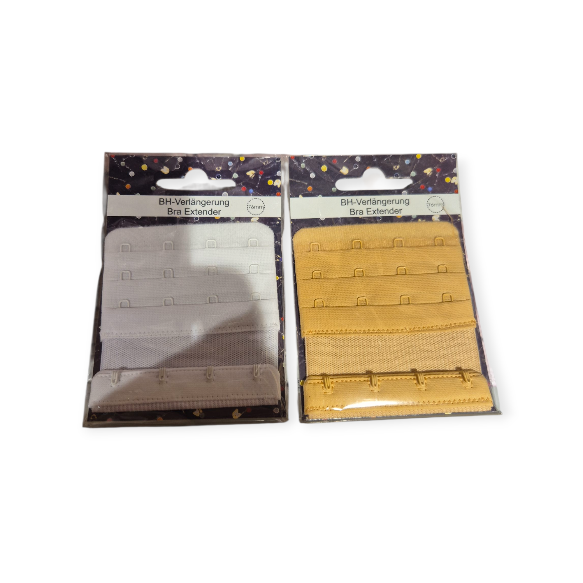 Elastic Bra Extender 4 Hook 76mm