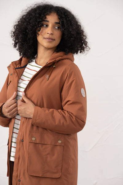 Lighthouse Imogen  Ladies Jacket - Rust