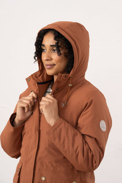 Lighthouse Imogen  Ladies Jacket - Rust