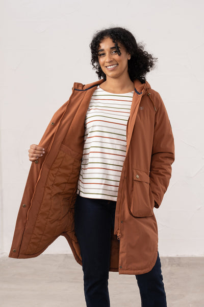 Lighthouse Imogen  Ladies Jacket - Rust