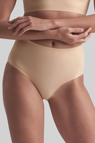 ByeBra Invisible Ladies Mid Waist Brief – Beige