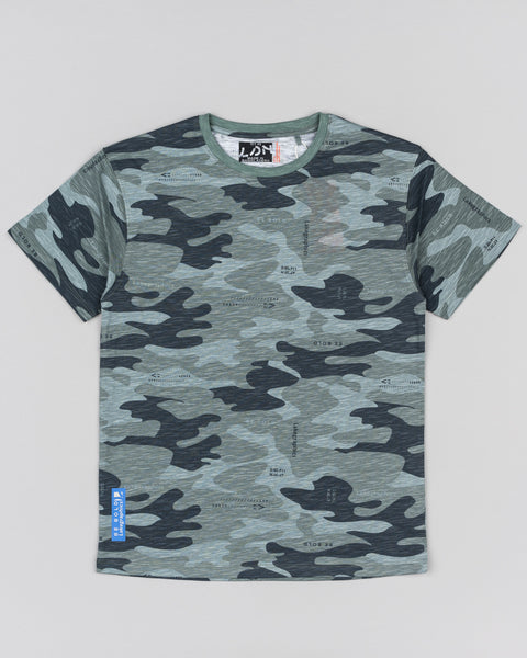 Losan Boy's TShirt Camo Print LJBAPO103_24041