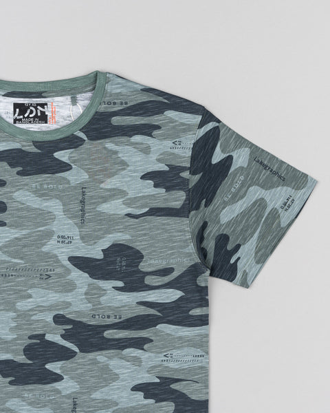 Losan Boy's TShirt Camo Print LJBAPO103_24041