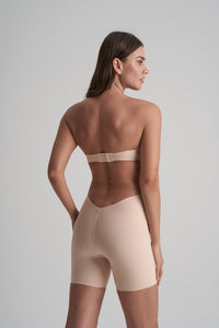 ByeBra Ladies Low Back Mid Waist Short Beige