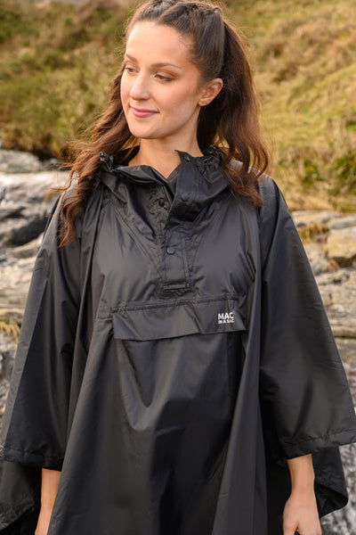 MIAS Origin 2 Packable Waterproof Poncho Navy