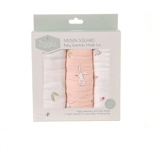 Ziggle Bunnies Muslin Set