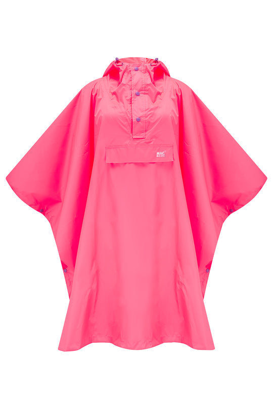 MIAS Origin 2 Packable Waterproof Poncho Neon Watermelon