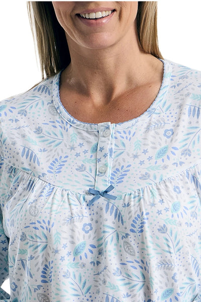 Marlon Long Sleeve Jersey Cotton Pyjama Fun Floral Print