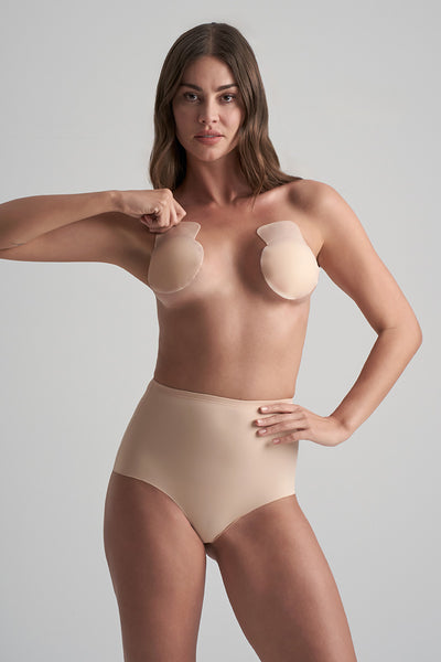 ByeBra  Ladies Matt Silicone pull-up breast lifting nipple covers