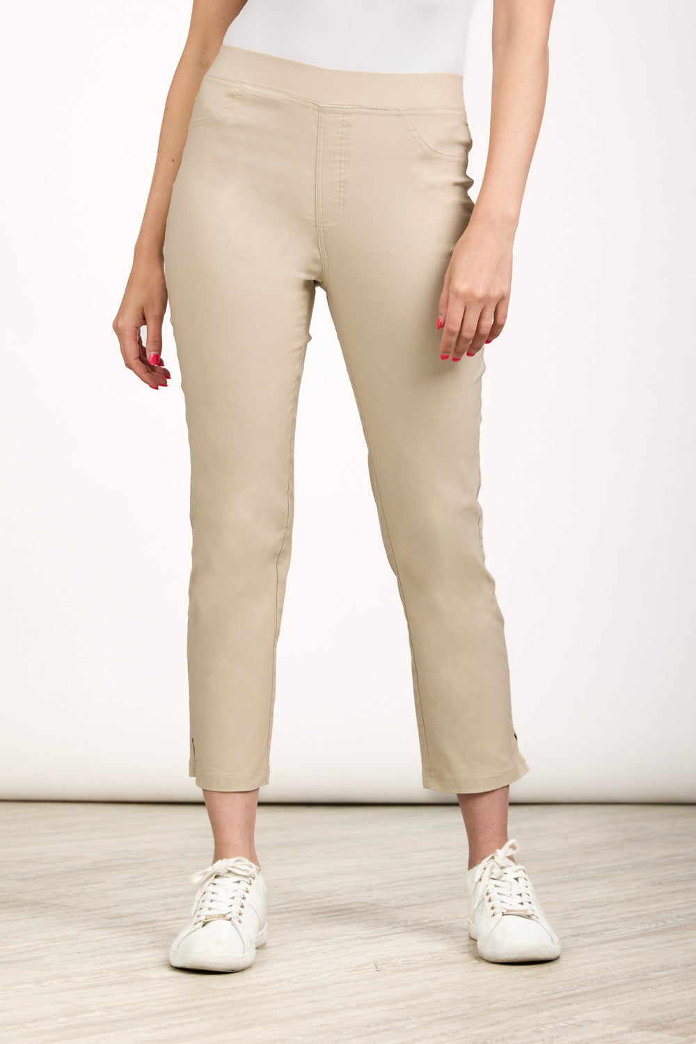 Mudflower Bengaline Stretch Trouser SU-24MF-459 Beige