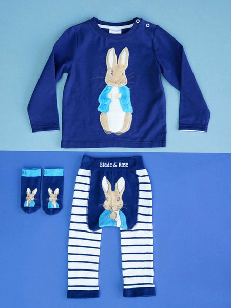 Blade & Rose Socks- Peter Rabbit Navy