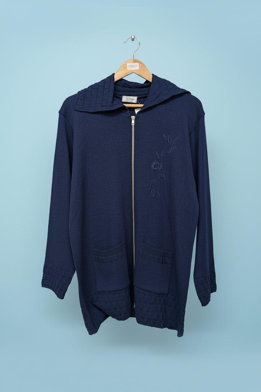 womesn  zip cardigan