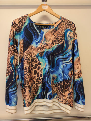 ladies  leopard top