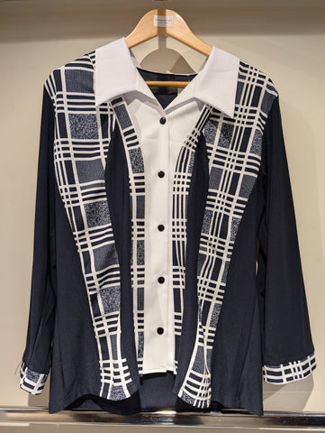 ladies mock tops