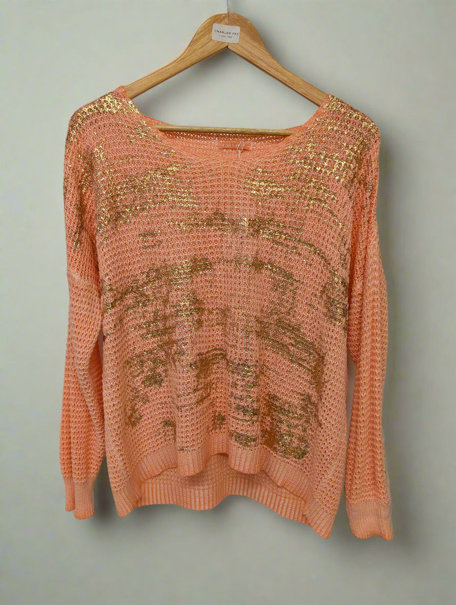 ladies one size fine knit jumper