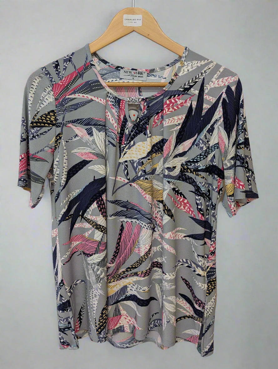 ladies  summer  short sleeved  tops
