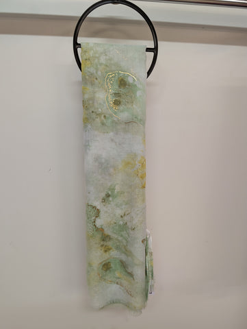 Ladies Large Scarves Watercolours 3312