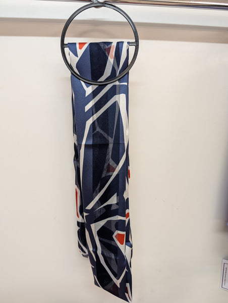 Ladies Polyester Scarf Geometric Animal Print 3150