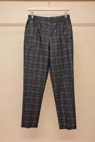 ladies check trousers