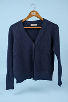 ladies  navy cardigan
