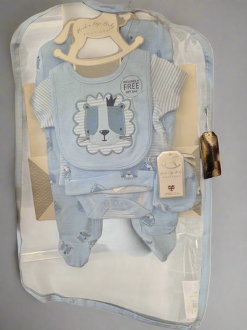 Rock A Bye Baby 6pc Mesh Bag Gift Set Lion E08836