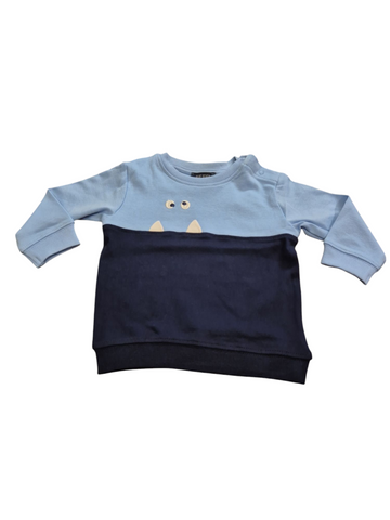 blue  seven boys  tops