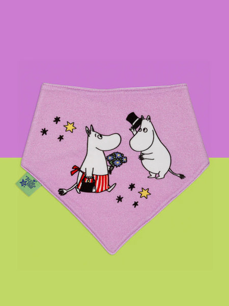 Blade & Rose Organic Moomins Love Forever Design 2 Pack Bibs
