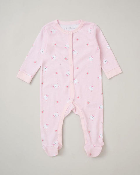 Rock A Bye Baby 6pc Mesh Bag Gift Set E08860 Bunny Pink