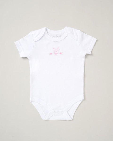 Rock A Bye Baby 6pc Mesh Bag Gift Set E08860 Bunny Pink