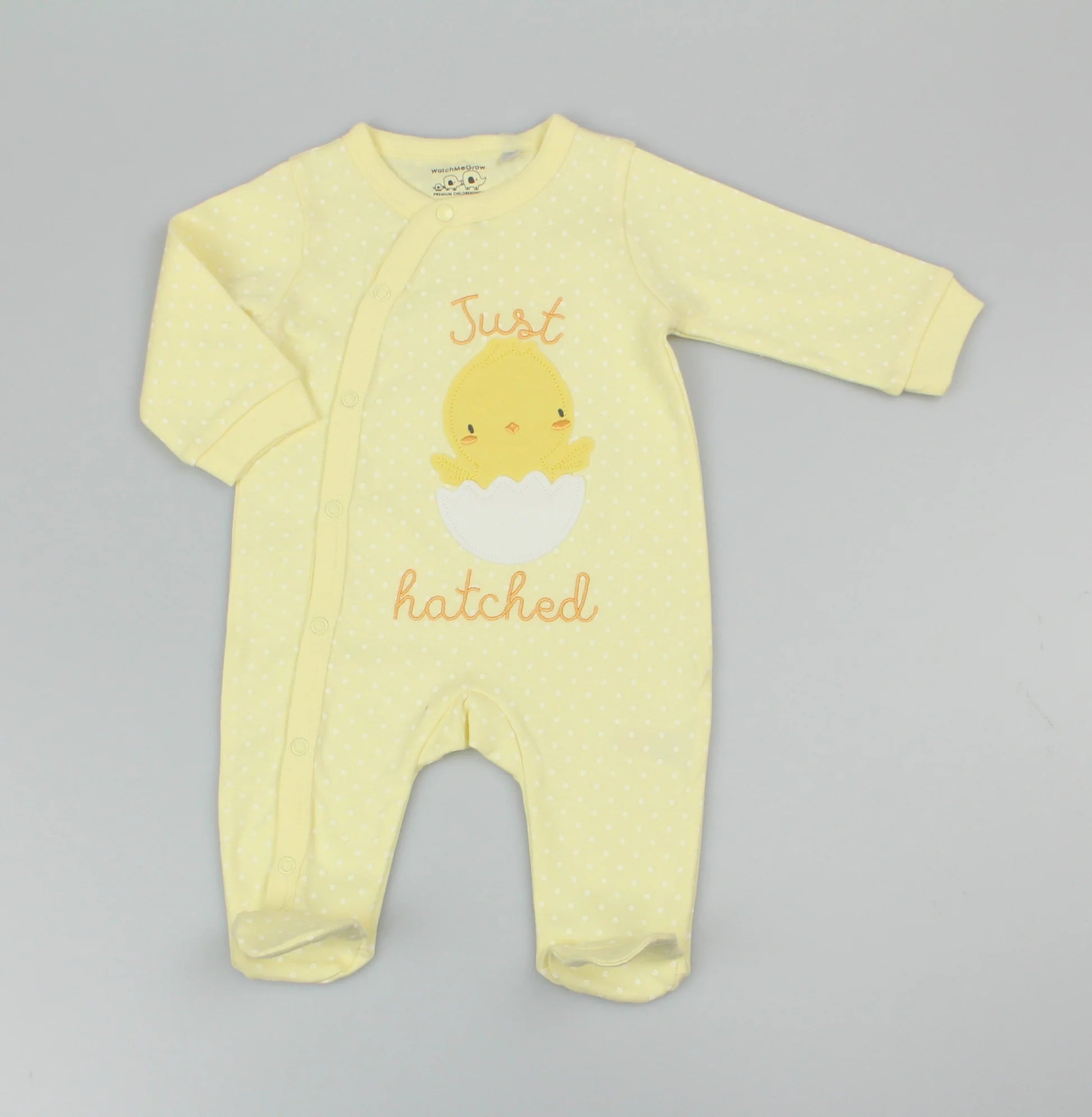 new born baby  grows