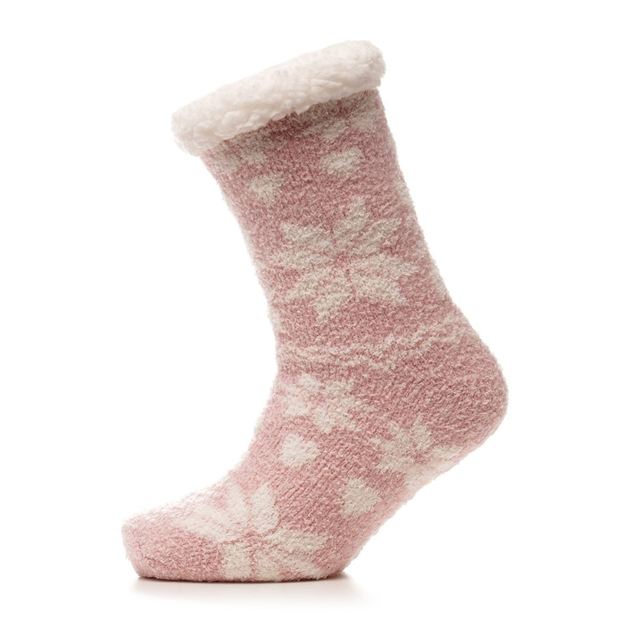 Foxbury Fairisle Print Cosy Knit Slipper Socks