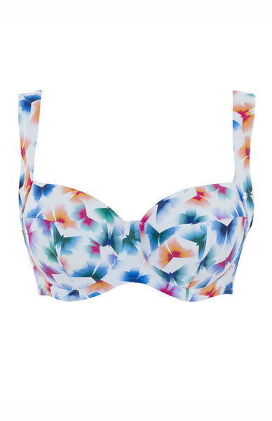 Panache Olivia Full Cup Underwired Bikini Top SW1722A  Flutter Print