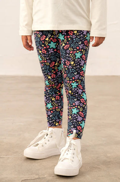 Little Lighthouse Girls' Mollie Leggings Baby Floral Print