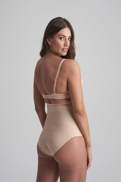 ByeBra Ladies Sculpting High Waist Brief Beige