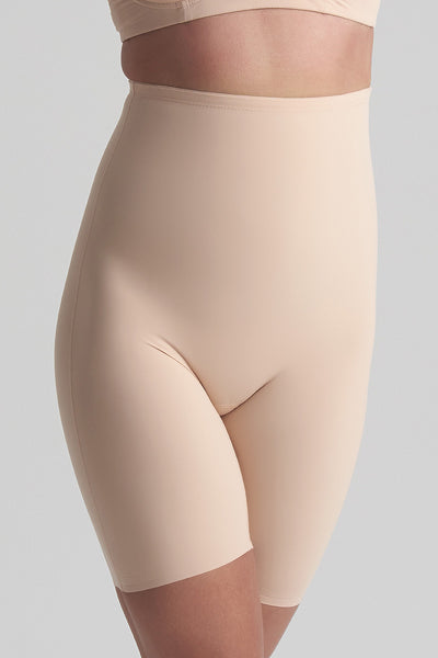 ByeBra Ladies Sculpting High Waist Short Beige