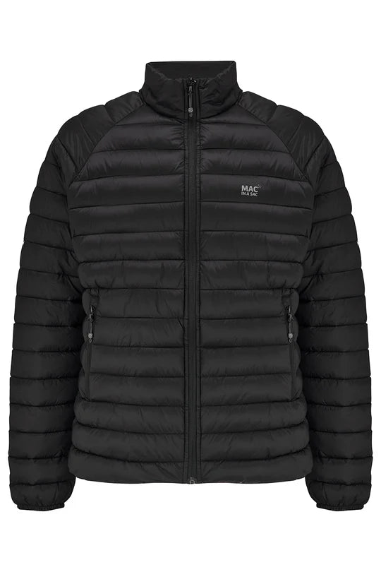 Mac in a Sac Synergy  Packable Men's Insulated Jacket Jet Black