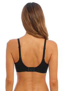 Wacoal Back Appeal Classic  Ladies Underwire  Smooth Bra Black