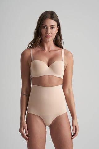 ByeBra Waist Control High Waist Brief Beige