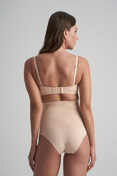 ByeBra Waist Control High Waist Brief Beige