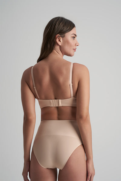 ByeBra Strong Control Mid Waist Brief – Beige
