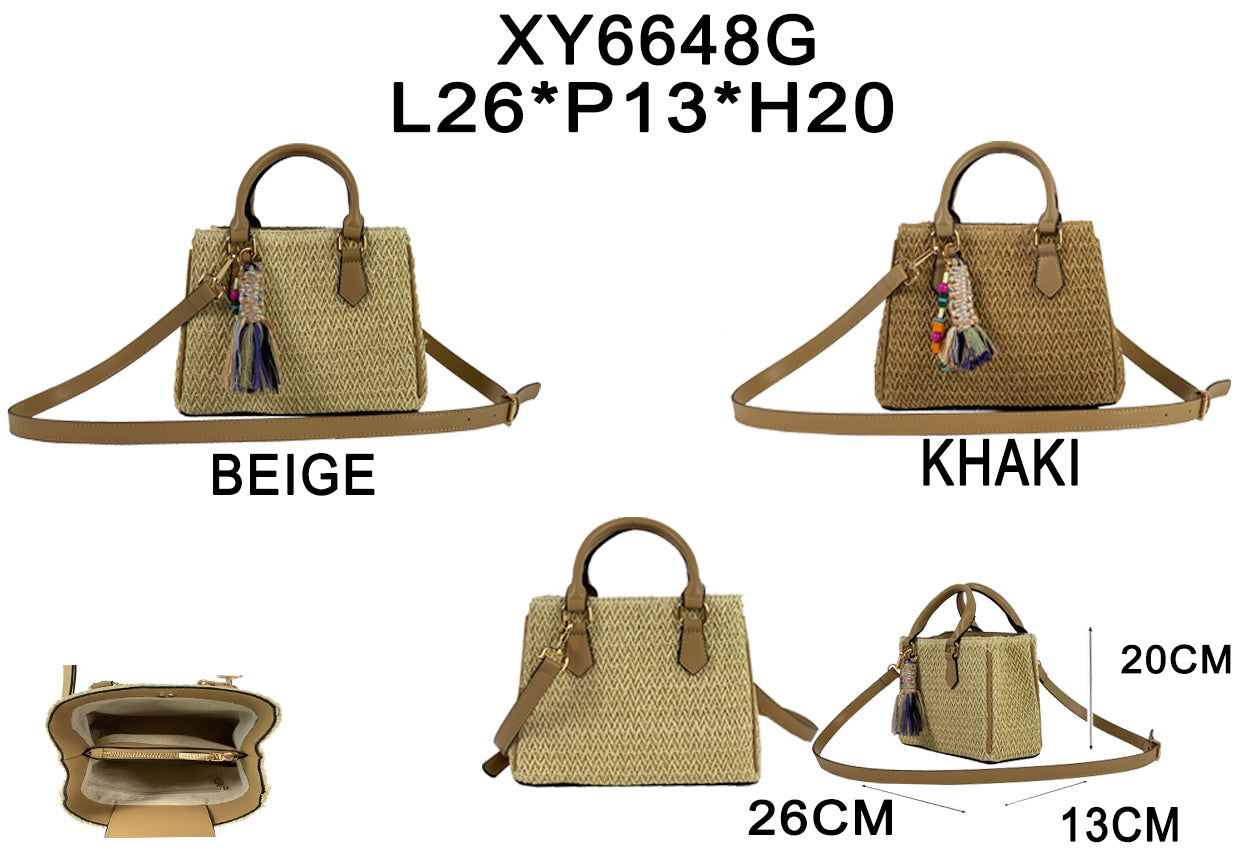 long & son ladies straw  bags