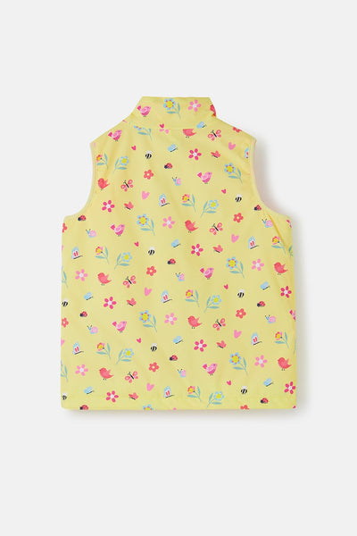 Little Lighthouse Girl's Alex Gilet - Spring Garden