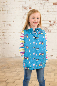 Little Lighthouse Alex Gilet - Teal Farm